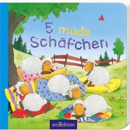 5 müde Schäfchen (5er Mini) (Deutsch) Pappbilderbuch