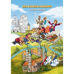 Der Burgenlandkreis - 2 Ausmalbücher
